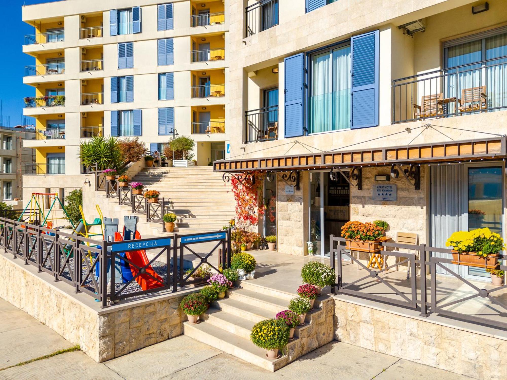 Apart Hotel M S Katunjanin Herceg Novi Bagian luar foto