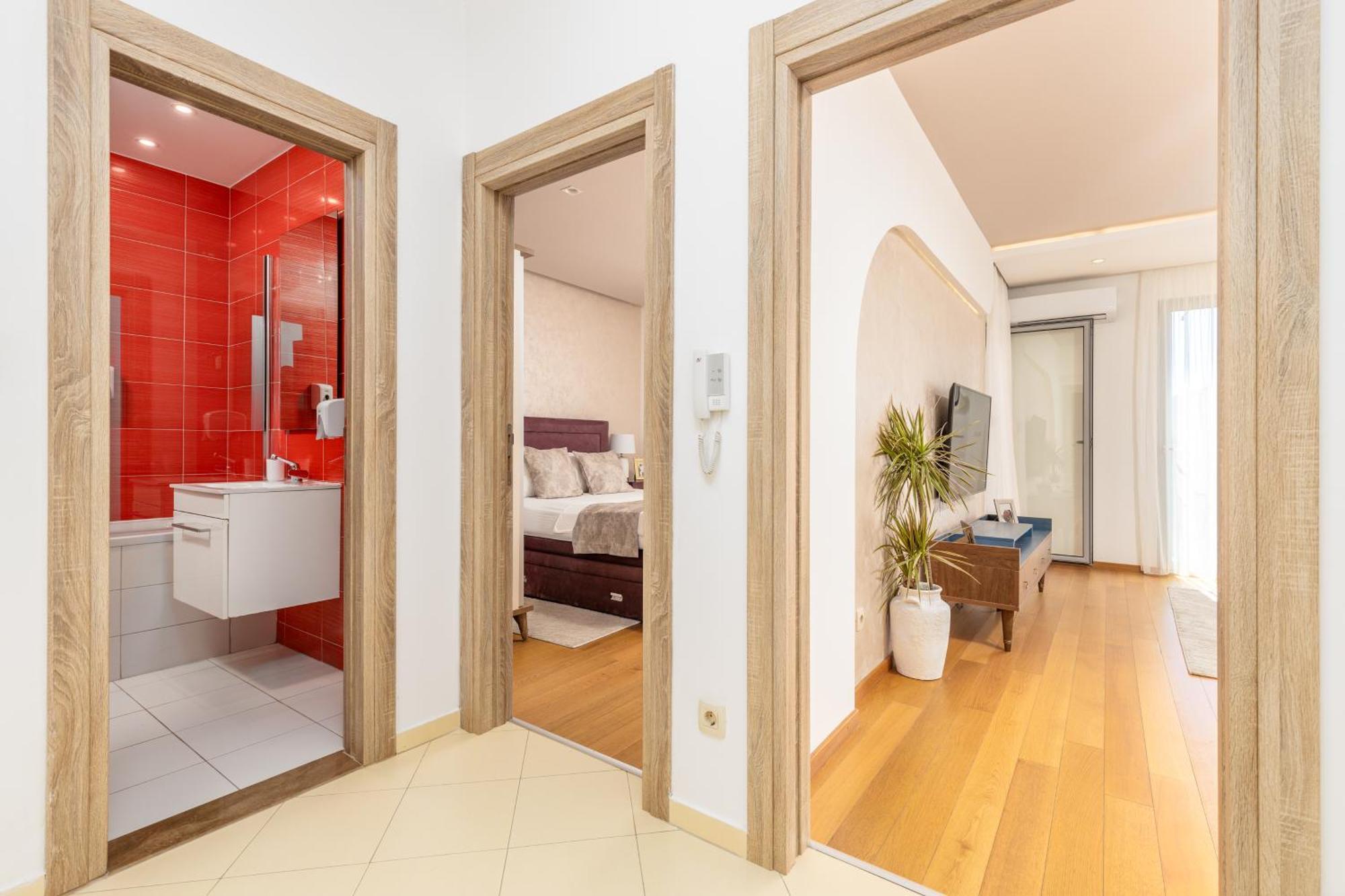 Apart Hotel M S Katunjanin Herceg Novi Bagian luar foto